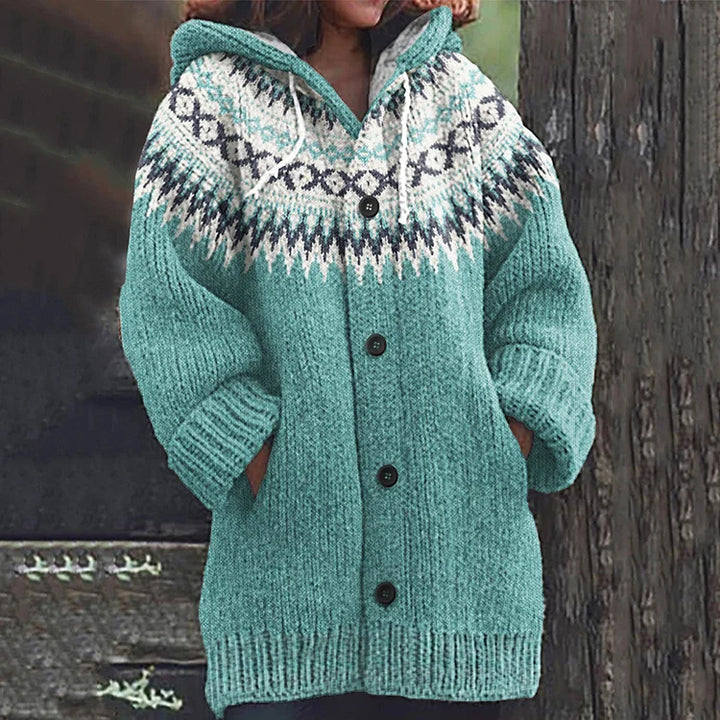 Signe™ - Strikket cardigan i uld