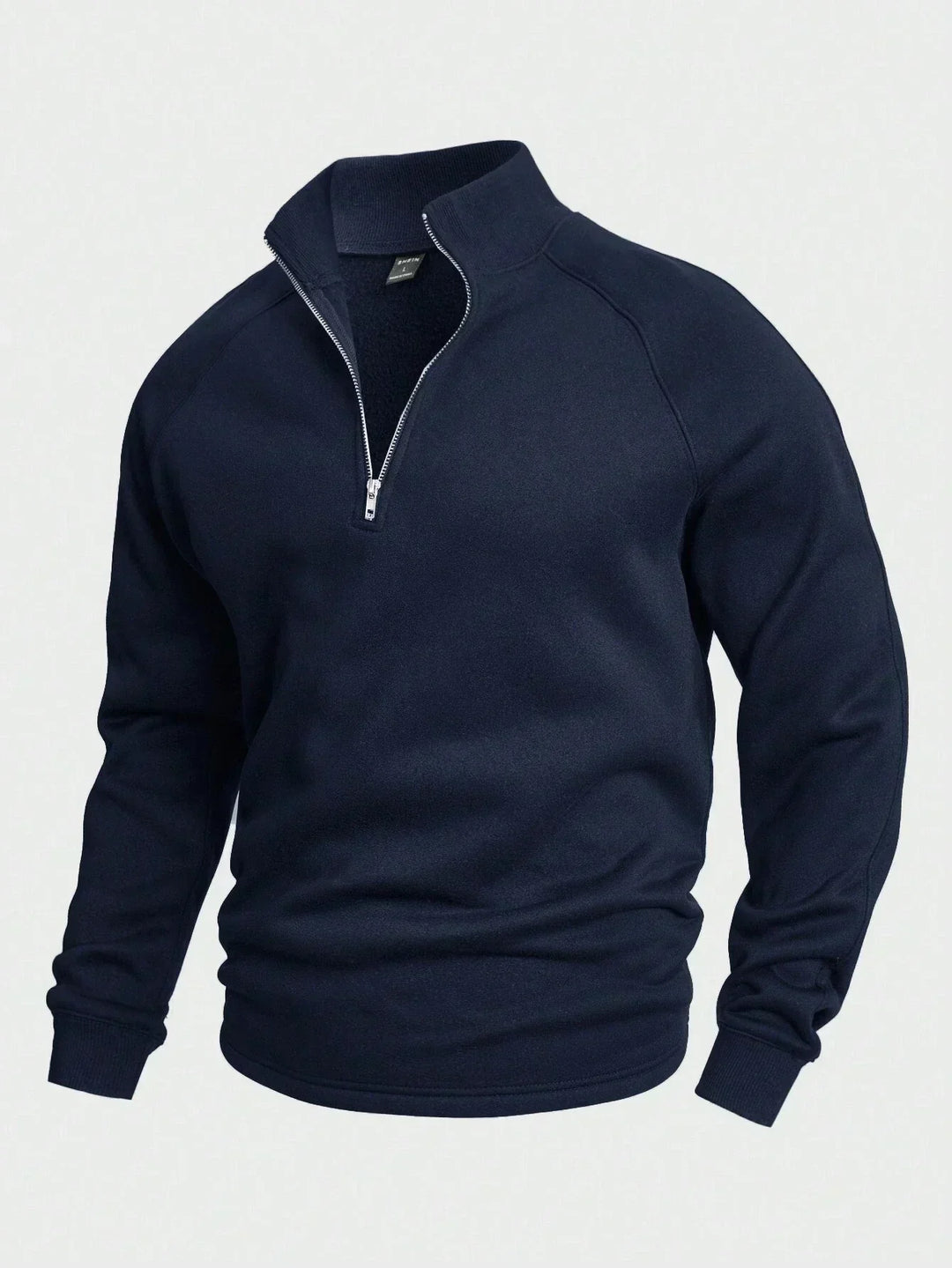 Antonio | Zip-up med halv lynlås