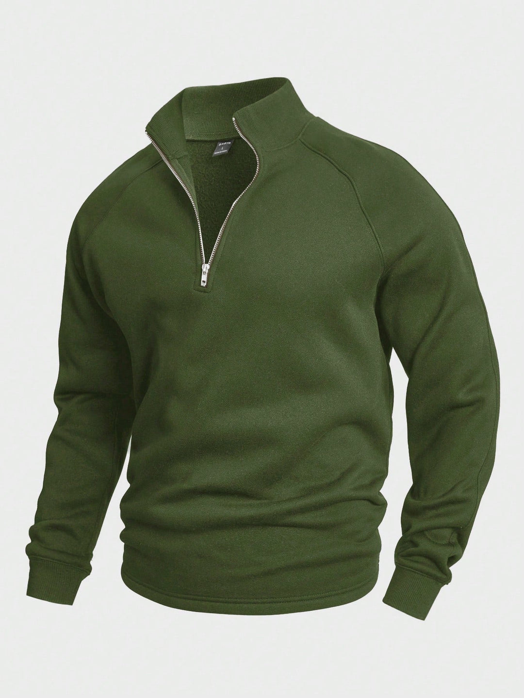 Antonio | Zip-up med halv lynlås
