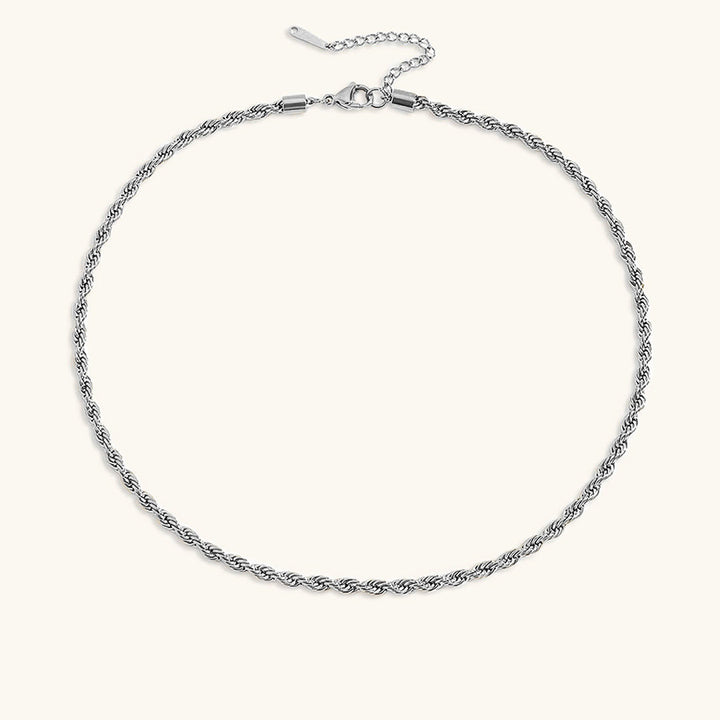 Rope Bianca Halskæde | 18k Guld