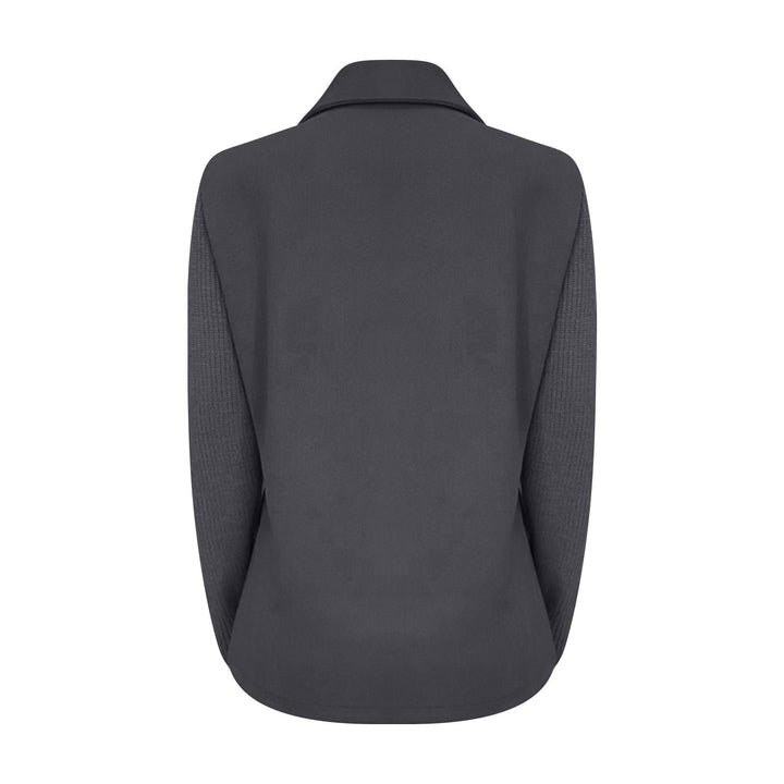 Amora | Elegant Blazer med Strikkede Ærmer