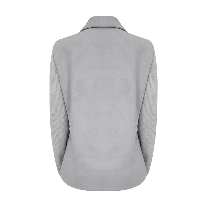 Amora | Elegant Blazer med Strikkede Ærmer