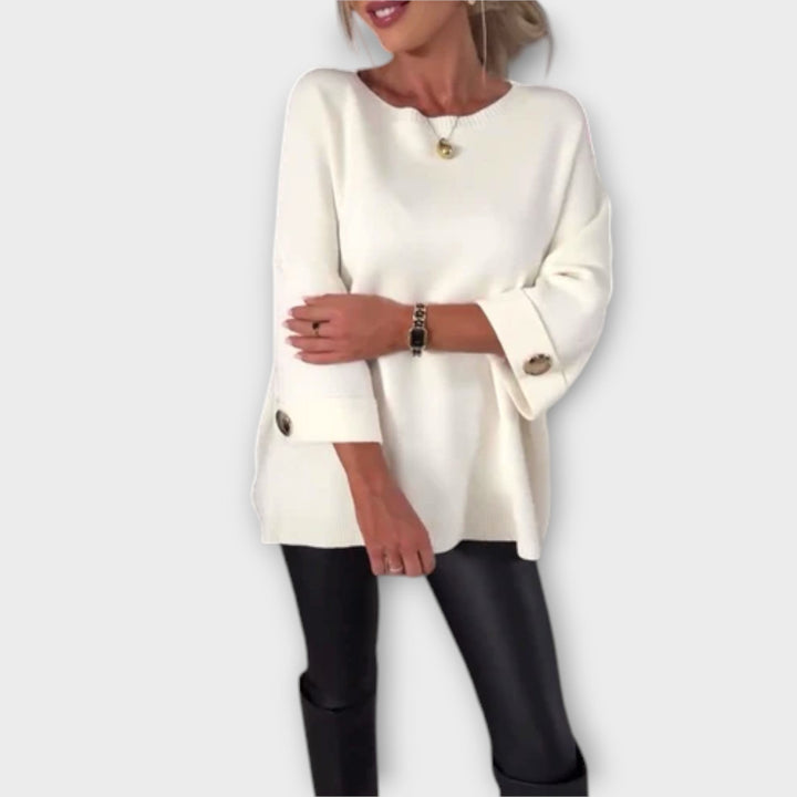 Isabella - Elegant Trøje Bluse