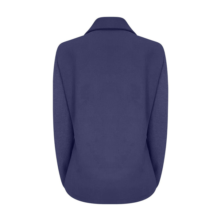Amora | Elegant Blazer med Strikkede Ærmer