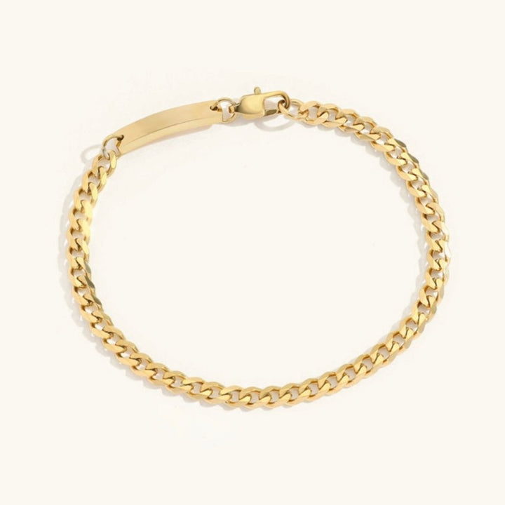 Rosmarin Kædearmbånd | 18k Guld