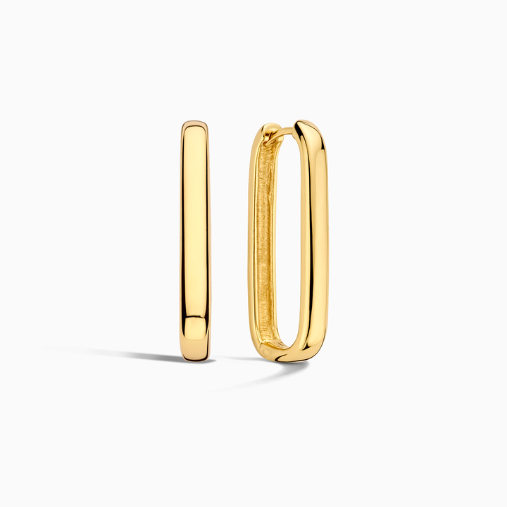 Store Icon Hoops | Guld 18k