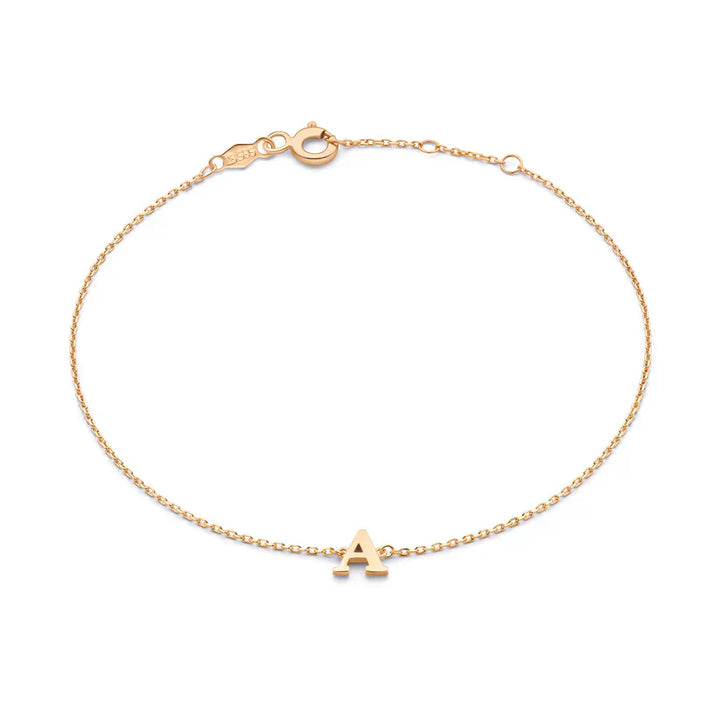Vita Signa Initial-Armbånd | Guld 14k
