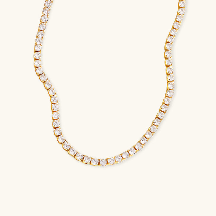 Tenis Halskæde Isolde Diamant | 18k Guld