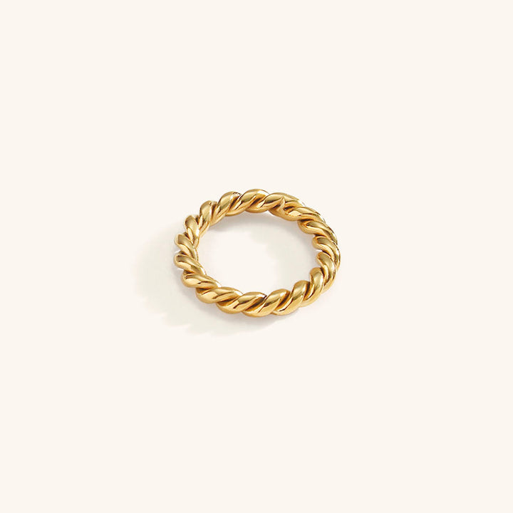 Melody Twist Ring | 18k Guld