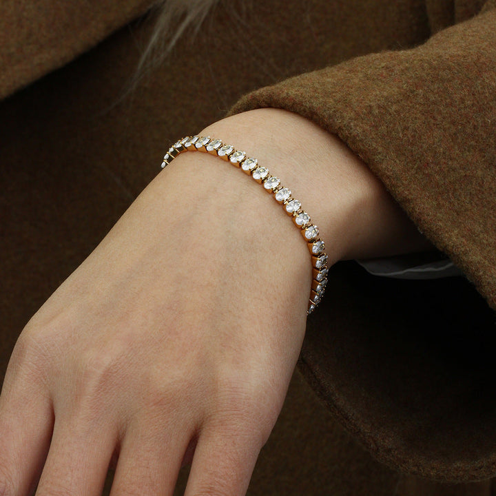Tennisarmbånd Wisteria Diamant | 18k Guld