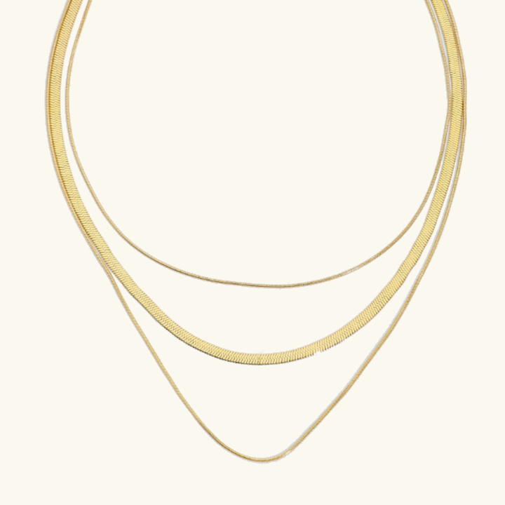 Zafina Halskæde | 18k Guld