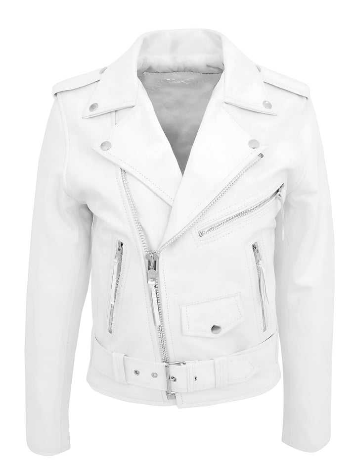 Austin™ | Klassisk Biker Læderjakke