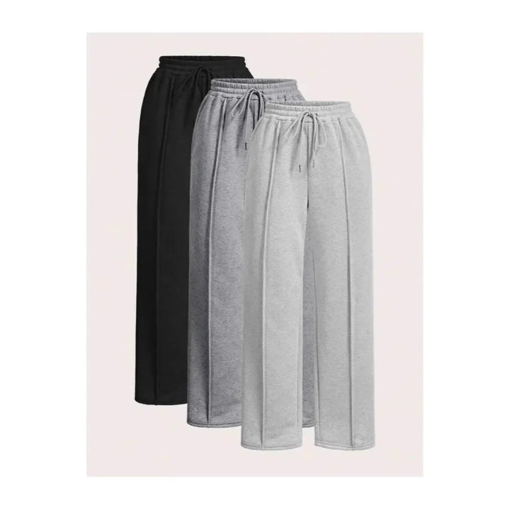 Essential | Komfortabel Bred-Leg Joggingbukser