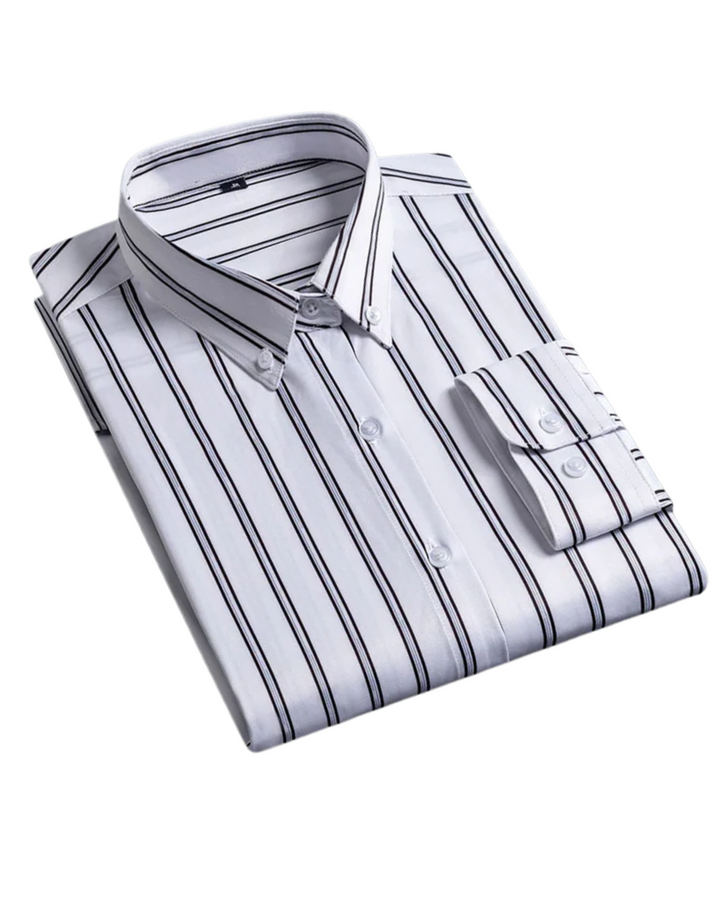 Levi | Elegant stribet herreskjorte
