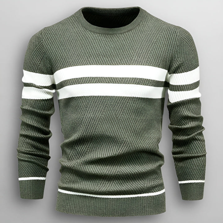 Dorian™ | Stribet herresweater