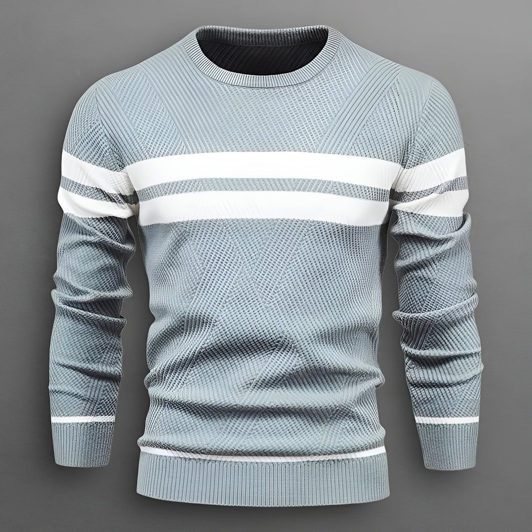 Dorian™ | Stribet herresweater