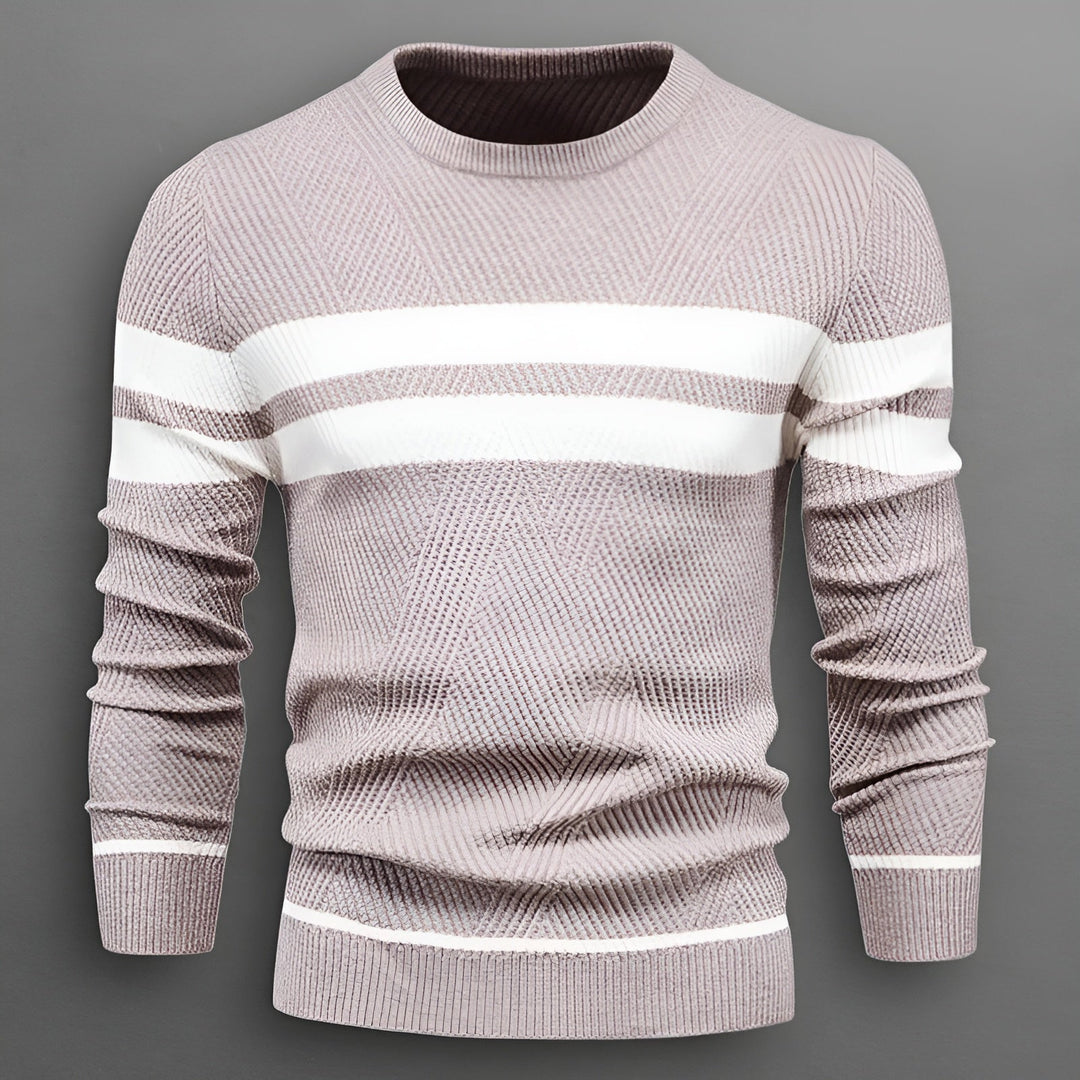 Dorian™ | Stribet herresweater