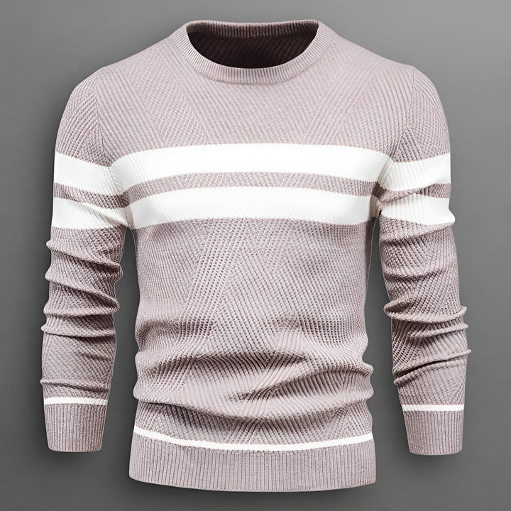 Dorian™ | Stribet herresweater