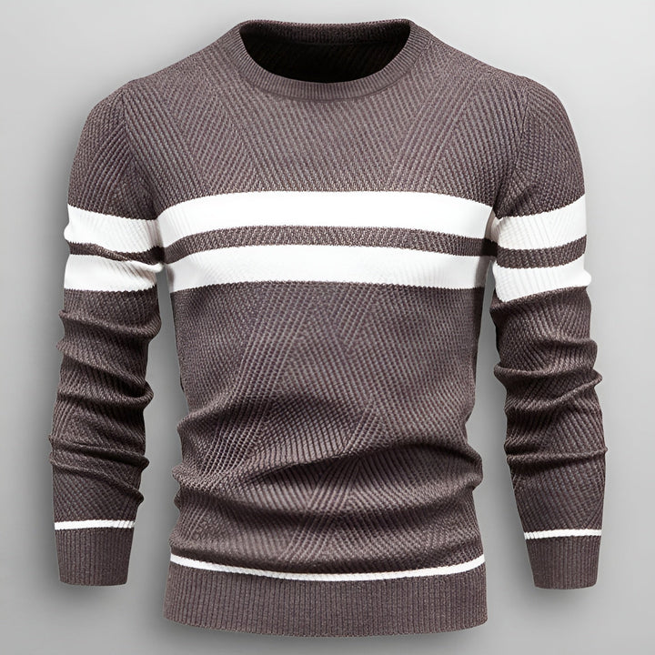 Dorian™ | Stribet herresweater
