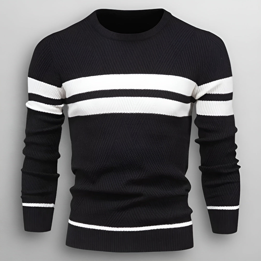 Dorian™ | Stribet herresweater