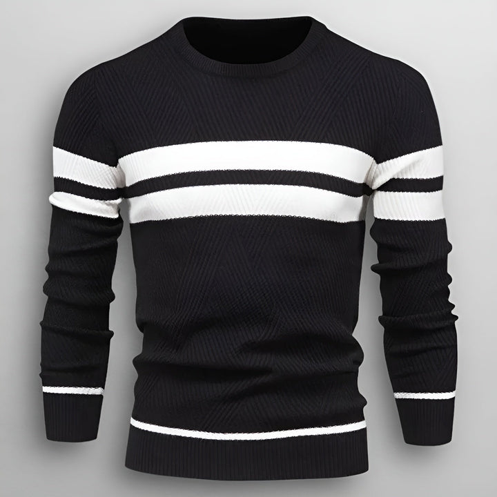 Dorian™ | Stribet herresweater