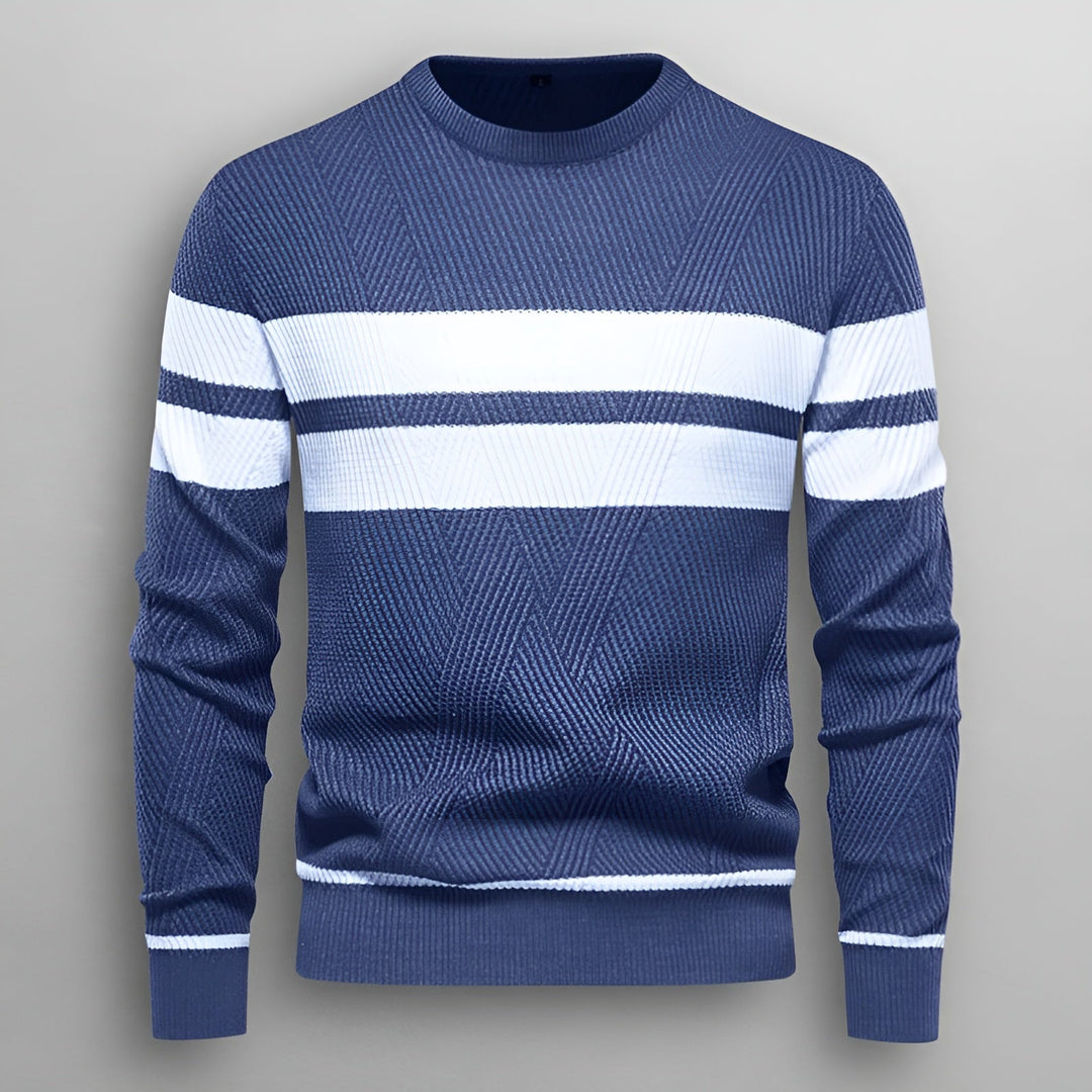Dorian™ | Stribet herresweater