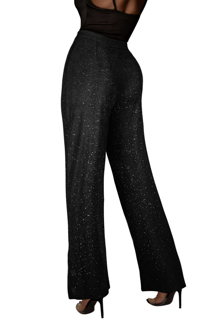 Sorte Glitterbukser