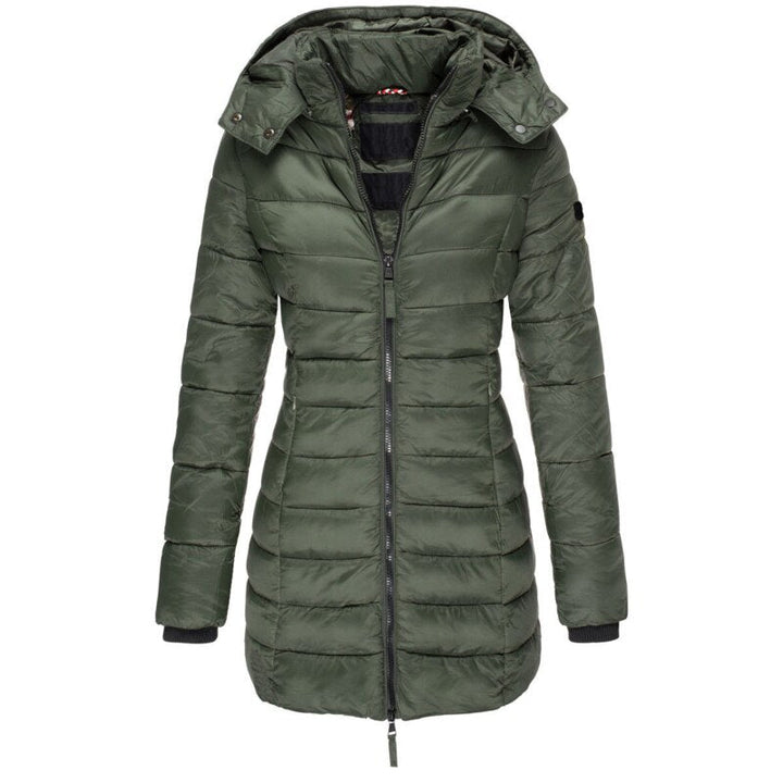 Astrid™ | Lang dunjakke
